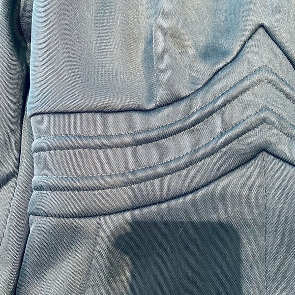 Sandro Mabel Chevron Mini Dress Women NWT - Picture 7 of 9